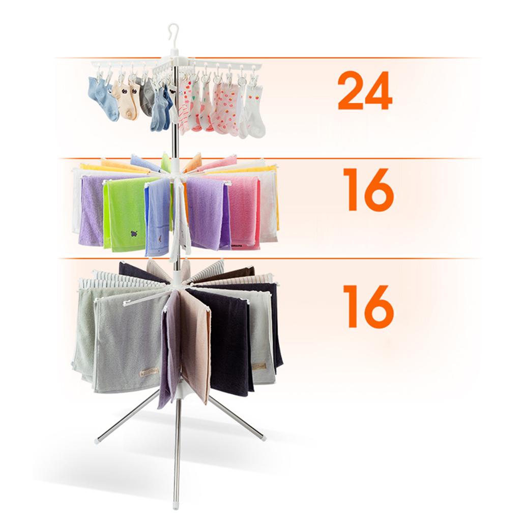 Baby Clothing Hangers - Rak Pengering Lipat 3 Tingkat dari