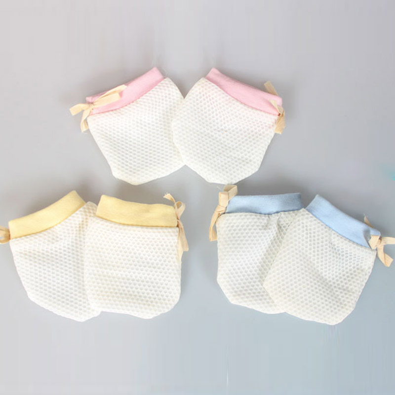 Baby Mittens Scratch - Sarung Tangan Wajah Bayi Tahan Gores