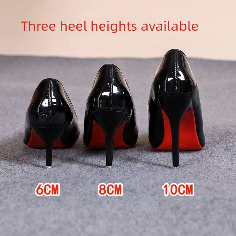 Baby Clothing Sizes - Sepatu hak tinggi model stiletto berbahan