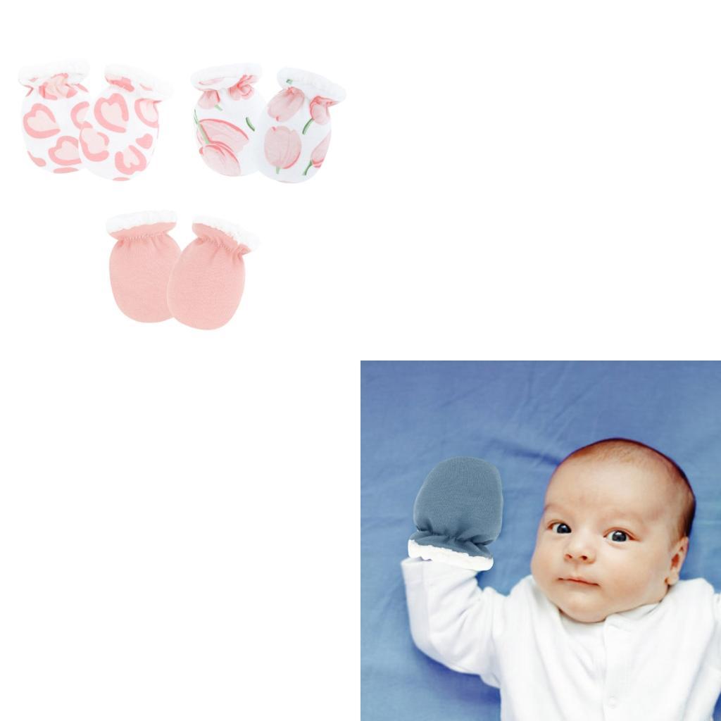 Baby Mittens Scratch - Set J2HD dari 3 pair Baby