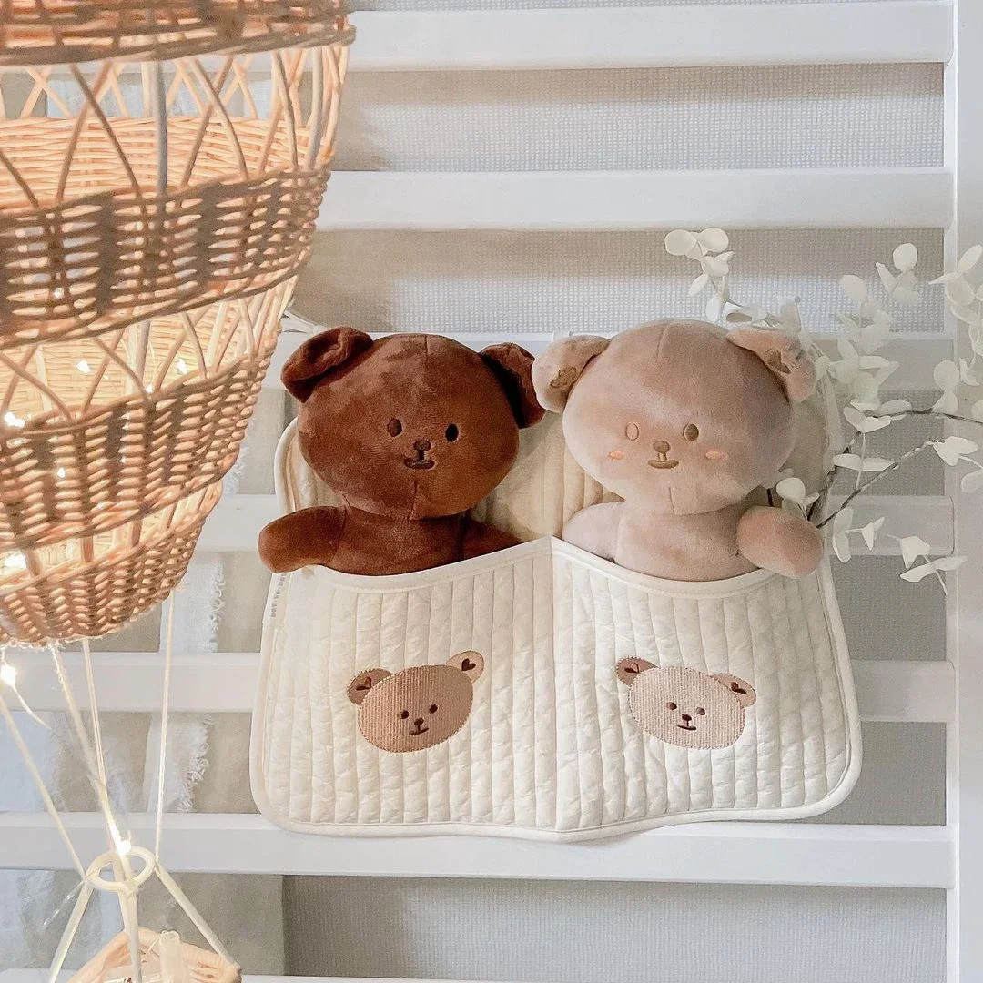 Baby Clothing Types - Tas Penyimpanan Samping Tempat Tidur Bayi,