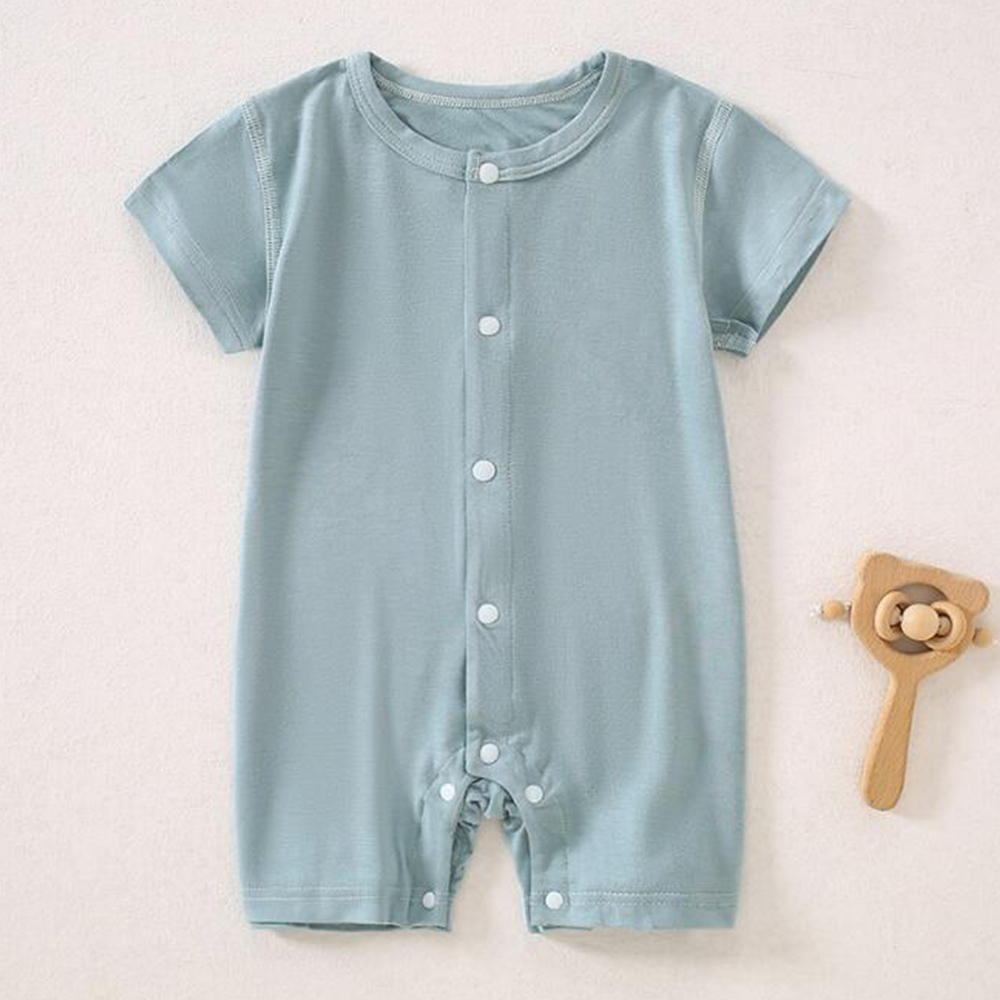 Baby Clothing Types - Romper Bayi Laki-laki Lengan Pendek Musim