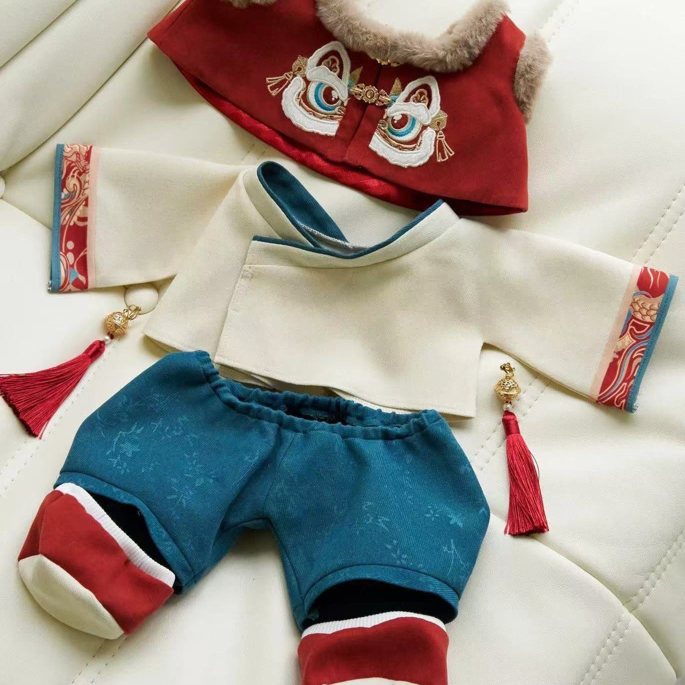 Baby Clothing Unisex - Boneka 40cm dengan pakaian Tahun Baru,