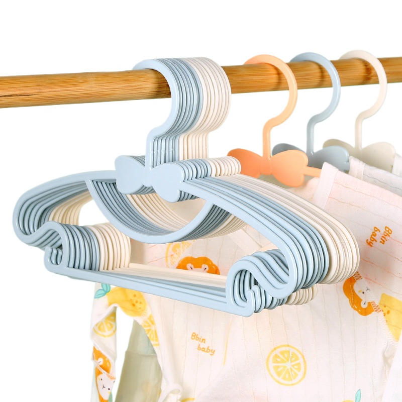 Baby Clothing Hangers - 5-50 Buah Gantungan Bayi Plastik Gantungan