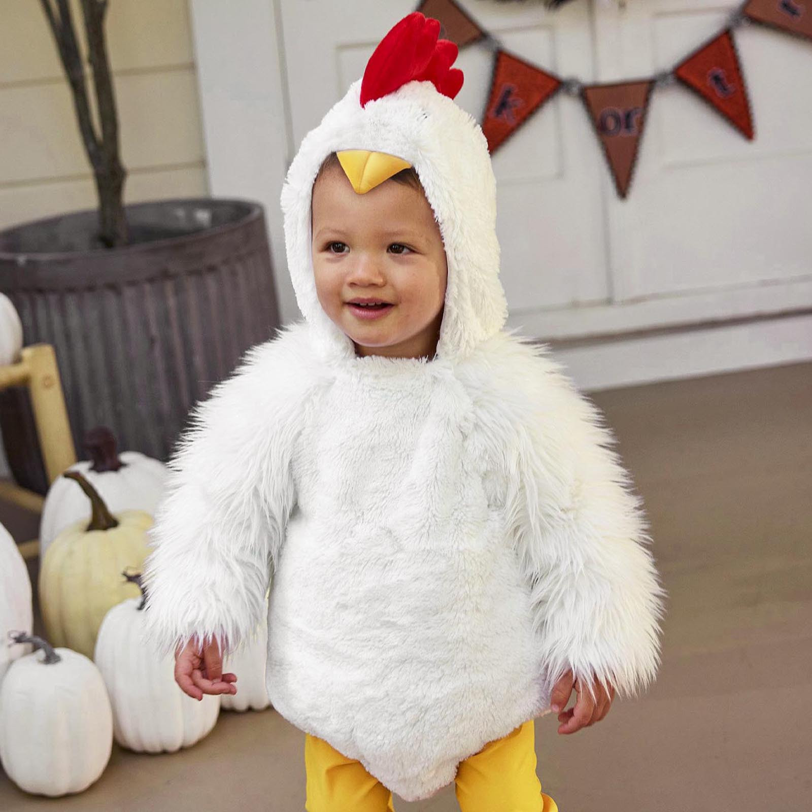 Kostum Ayam Putih Kecil Bayi B - Baby Clothing Unisex ulasan dan harga