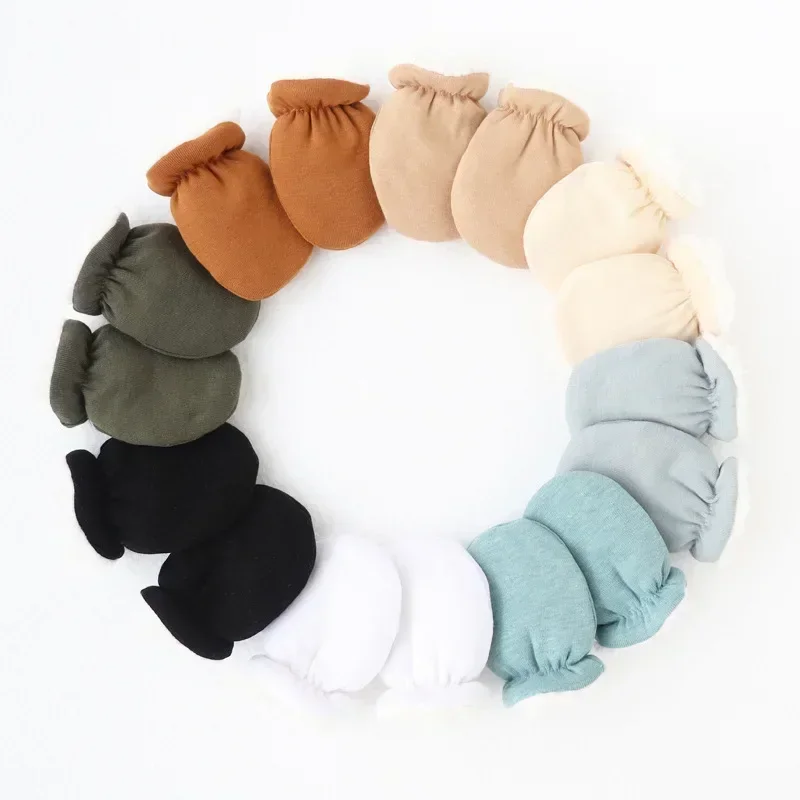 Sarung tangan wol hangat untuk - Baby Mittens Scratch ulasan dan harga