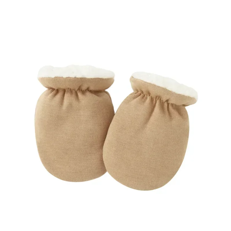 Sarung tangan wol hangat untuk - Baby Mittens Scratch ulasan dan harga