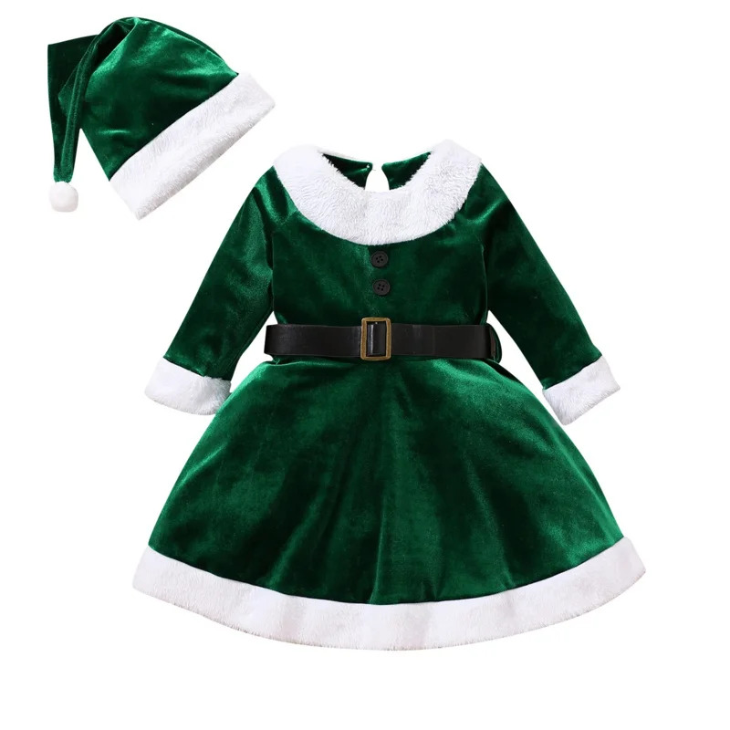 Santa Claus Kostum Natal Berku - Baby Clothing Quality ulasan dan harga