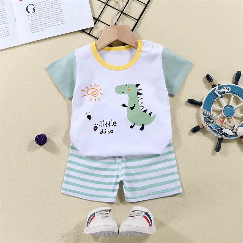 Kaus Katun + Celana Pendek Set - Baby Clothing Gift Set ulasan dan harga