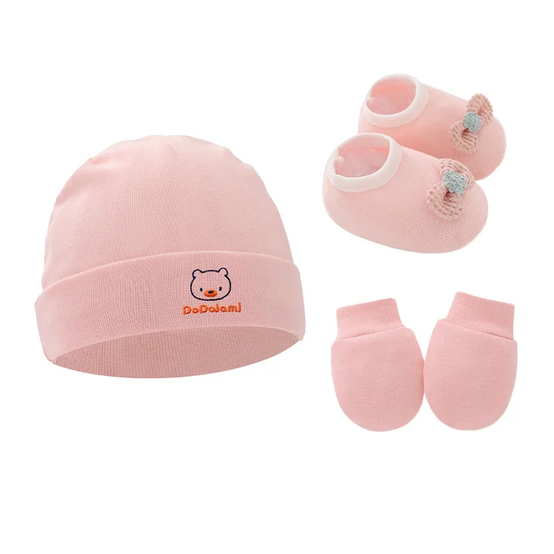 Sarung tangan topi bayi baru l - Baby Mittens Scratch ulasan dan harga