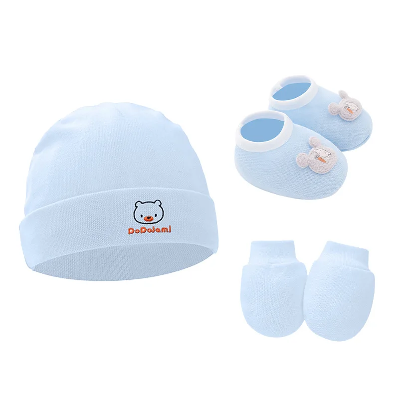 Sarung tangan topi bayi baru l - Baby Mittens Scratch ulasan dan harga