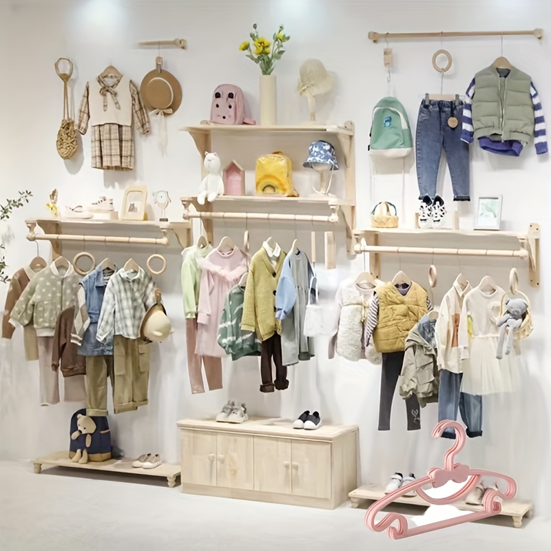 Gantungan baju anak-anak, 10 b - Baby Clothing Hangers ulasan dan harga