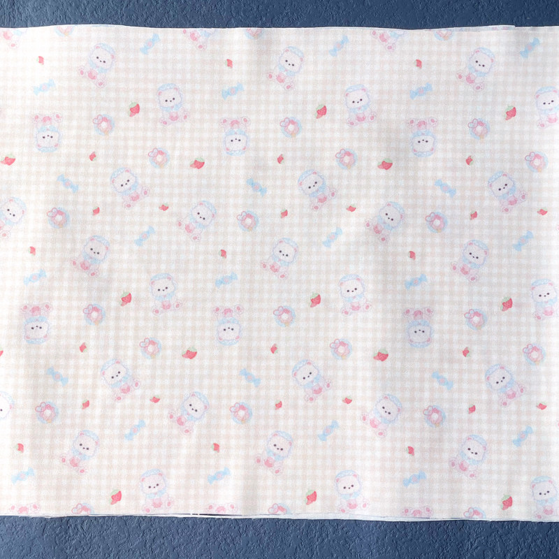 Kain Lolita Motif “Baby Bear”  - Baby Clothing Us ulasan dan harga