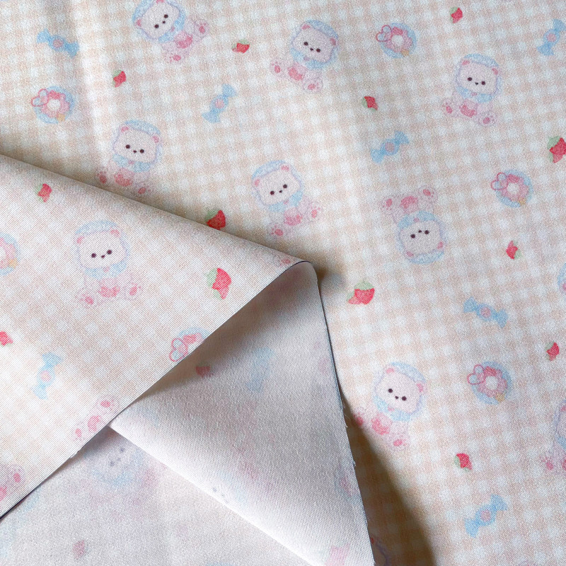 Kain Lolita Motif “Baby Bear”  - Baby Clothing Us ulasan dan harga