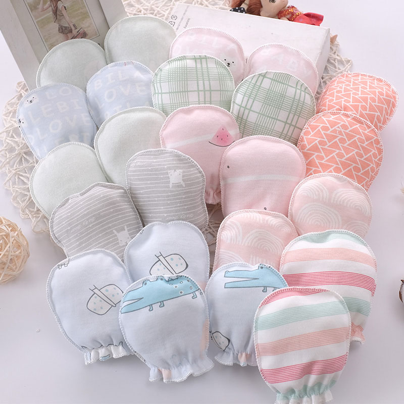 100% sarung tangan bayi baru l - Baby Mittens Scratch ulasan dan harga