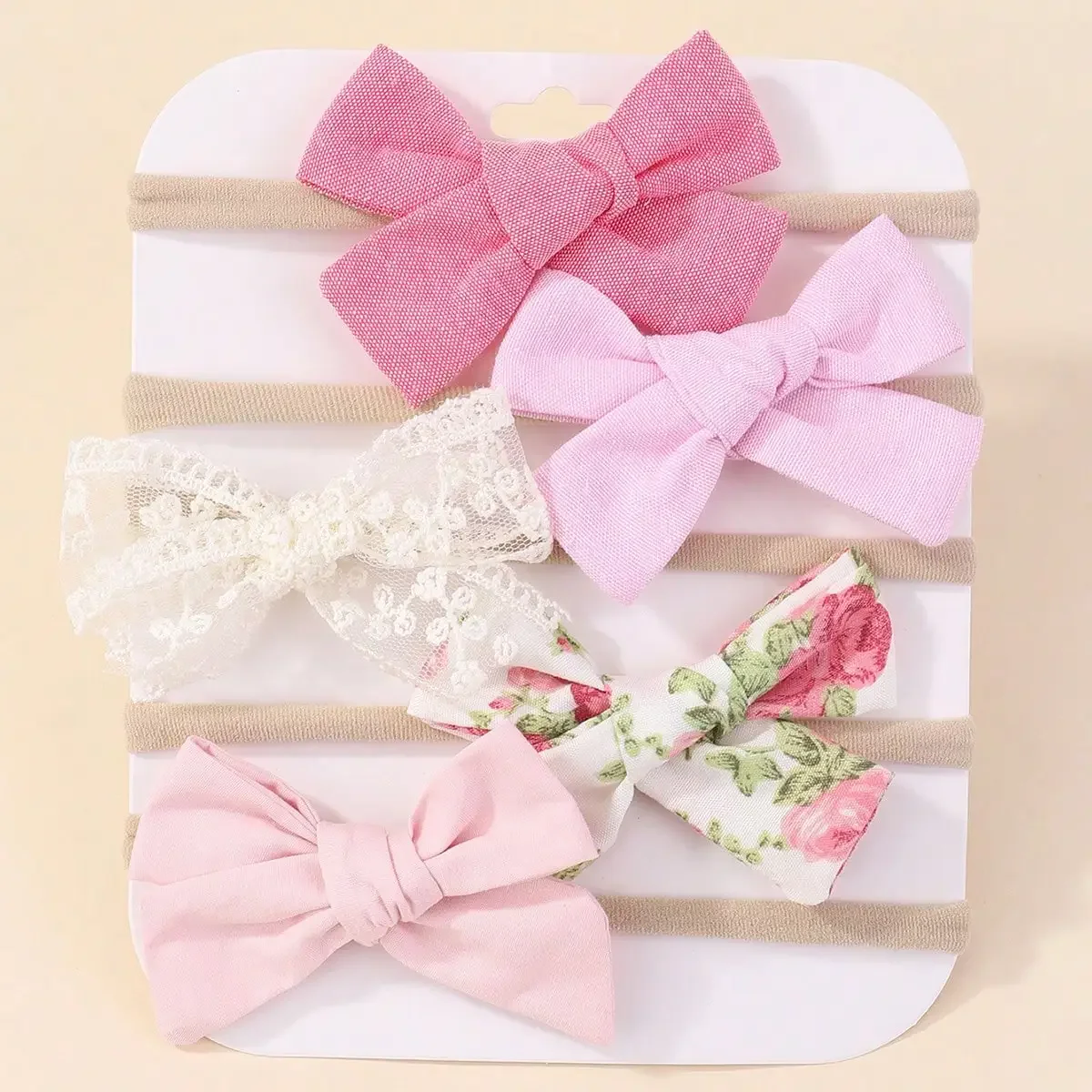 5 Buah/Set Ikat Kepala Elastis - Baby Clothing Gift Set ulasan dan harga