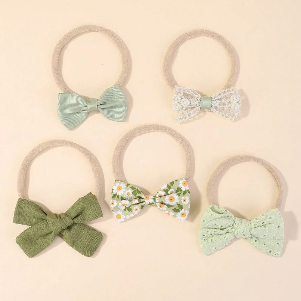 5 Buah/Set Ikat Kepala Elastis - Baby Clothing Gift Set ulasan dan harga