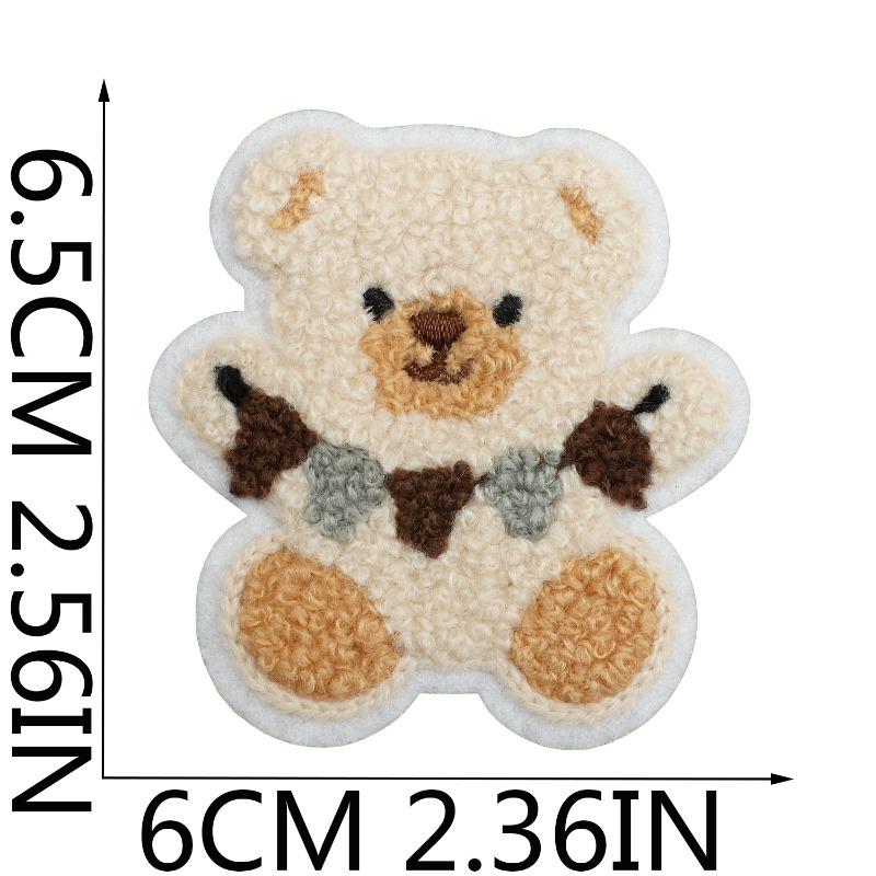 Patch Bordir Motif Beruang Luc - Baby Clothing Types ulasan dan harga