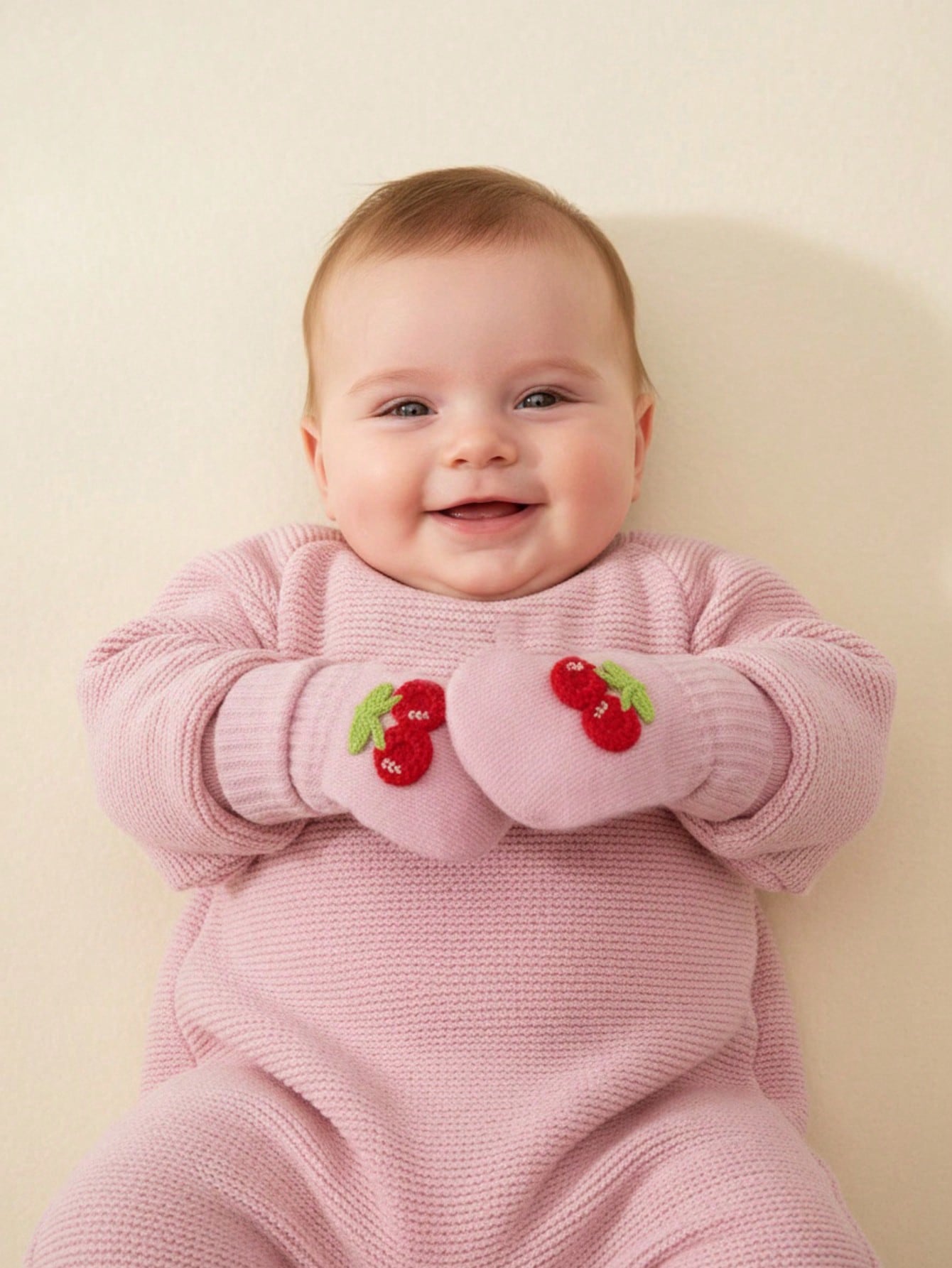 3 Pasang Sarung Tangan Rajutan - Baby Mittens Scratch ulasan dan harga