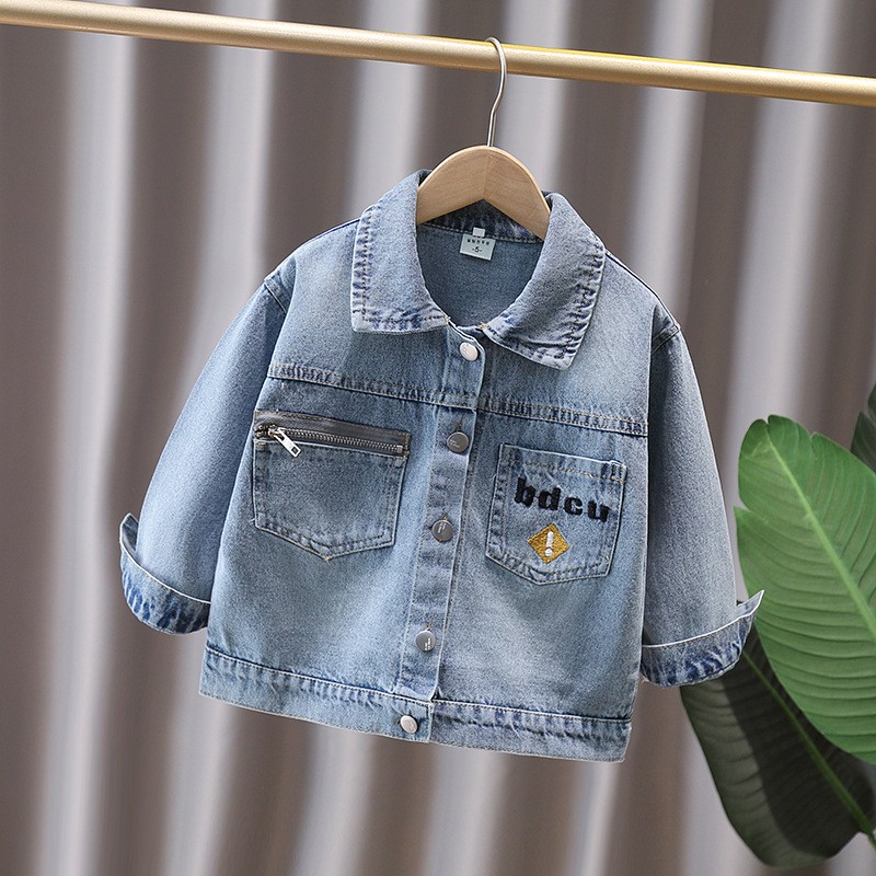 Jaket Denim Anak Bayi Gaya Luc - Baby Clothing Sizes ulasan dan harga