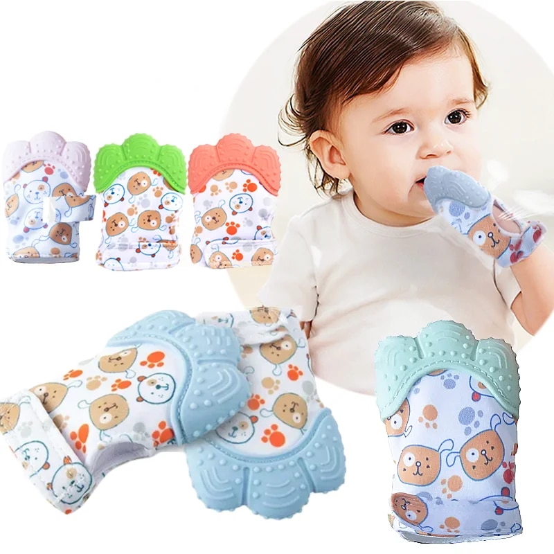 Sarung tangan bayi dicetak kar - Baby Mittens Scratch ulasan dan harga