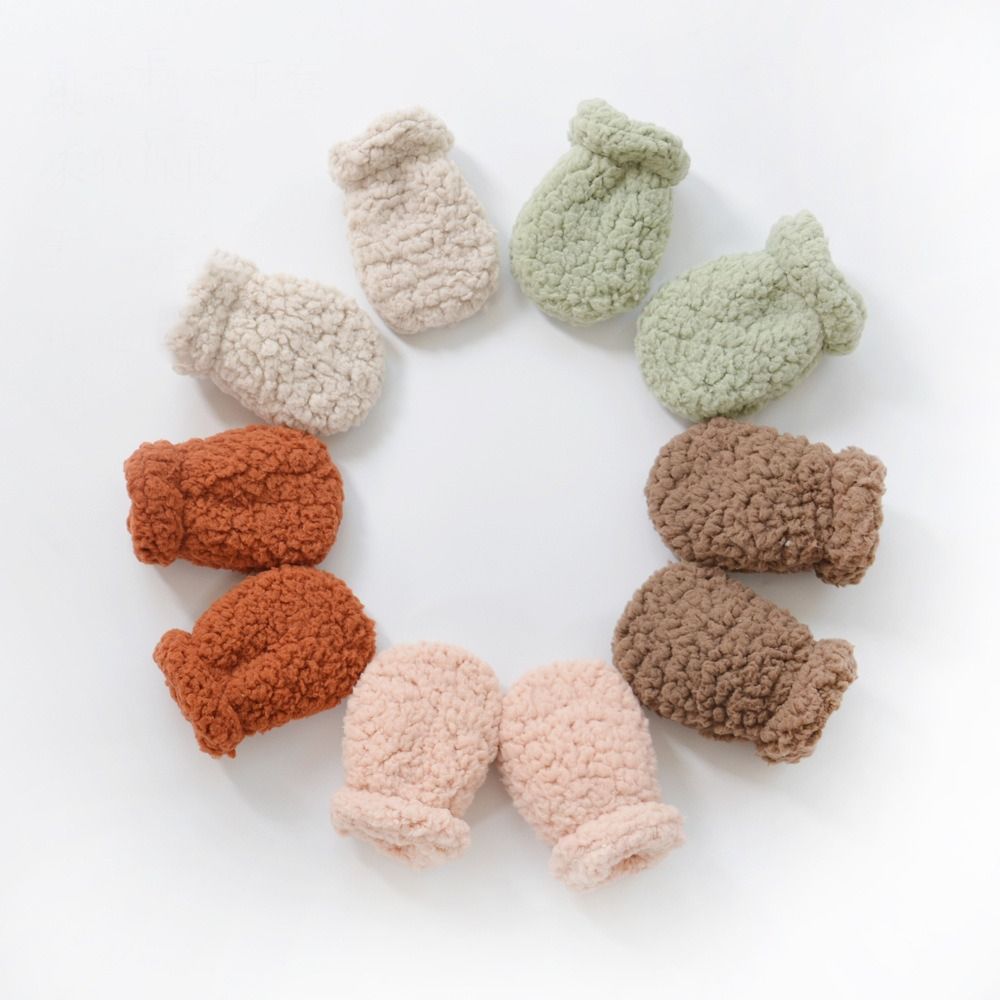Sarung tangan bulu domba untuk - Baby Mittens Scratch ulasan dan harga