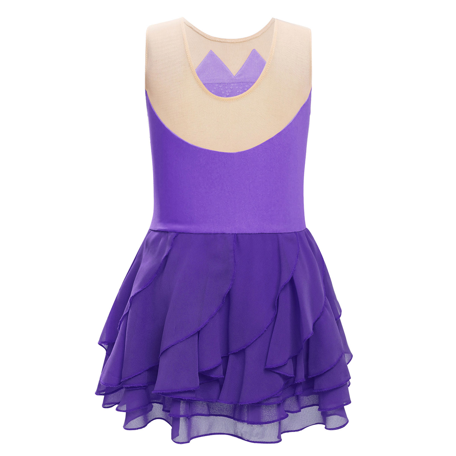 Gadis Mesh Figure Skating Gaun - Baby Clothing Sizes ulasan dan harga