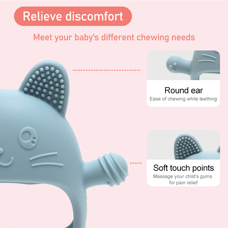 Sarung tangan silikon bayi, do - Baby Mittens Scratch ulasan dan harga