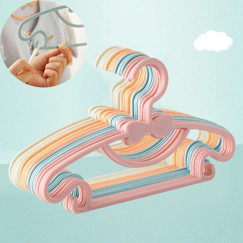 5-50 Buah Gantungan Bayi Plast - Baby Clothing Hangers ulasan dan harga